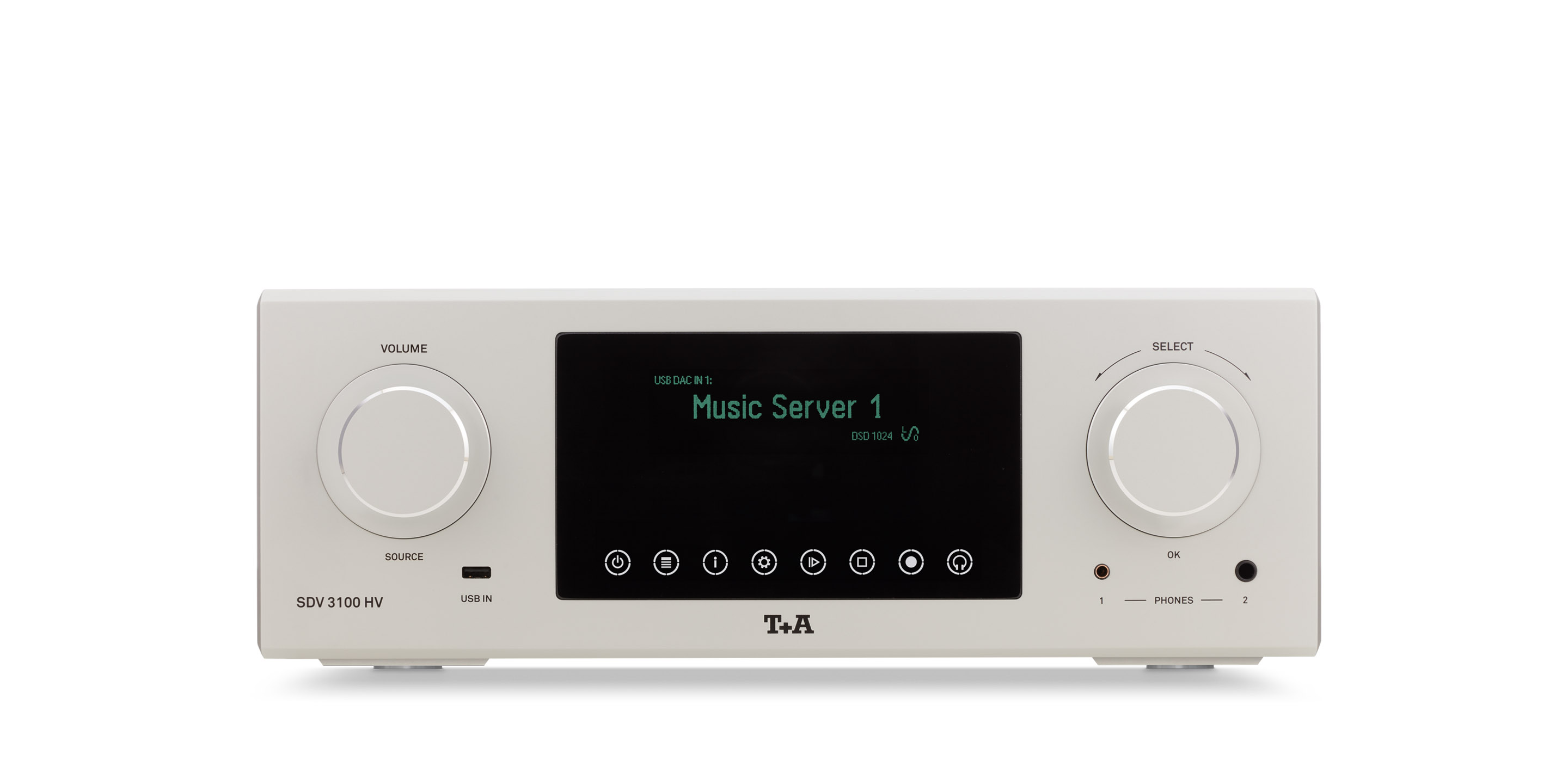 Bộ giải mã DAC/Streaming  Pre Ampli T+A SDV 3100 HV (G2)